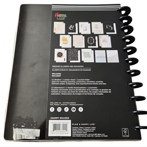 Happy Planner Wedding Organizer - Picture 7 of 7